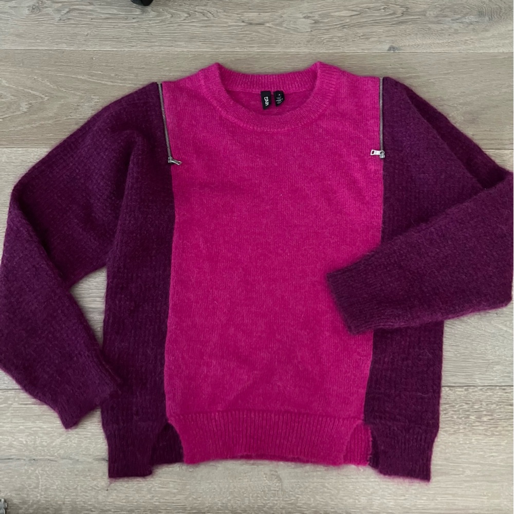 Edun Pink Mohair Sweater